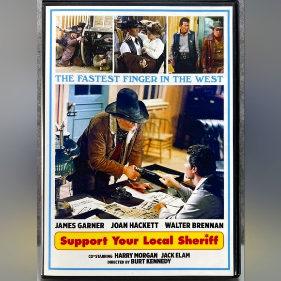 Support Your Local Sheriff [ 1969 DVD ] Widescreen Kino Lorber James Garner - Picture 1 of 5